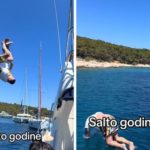 Kristijan Golubović skočio salto, nije se otvorio pa razvalio dasku! (SNIMAK)