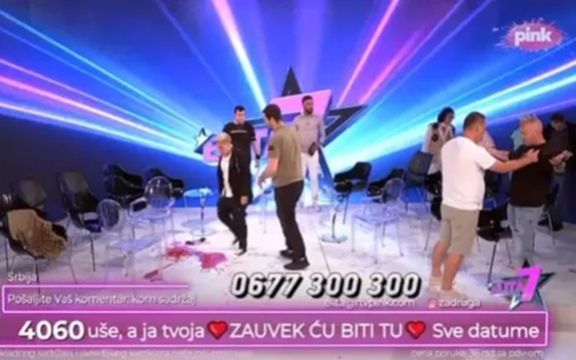 Prekid programa zbog sukoba: Matora i Munjez se potukli tokom emisije, obezbeđenje reagovalo (VIDEO)